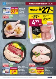 Gazetka promocyjna Aldi - ALE! CENA - Gazetka - ważna od 06.02 do 06.02.2021 - strona 5 - produkty: Kurczak, Filet z piersi kaczki, Mięso z uda kurczaka, Mięsne specjały, Lodówka, Tera, Mięso