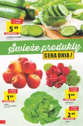Gazetka promocyjna Arhelan - Gazetka - Gazetka - ważna od 18.04 do 18.04.2021 - strona 2 - produkty: Ogórek, Sałat, Rzodkiewka, Jabłka