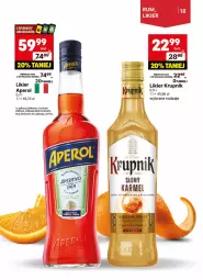 Gazetka promocyjna Delikatesy Centrum - Delibarek DC26-DC27 - Gazetka - ważna od 06.07 do 06.07.2025 - strona 18 - produkty: Rum, Krupnik, Likier, Aperol