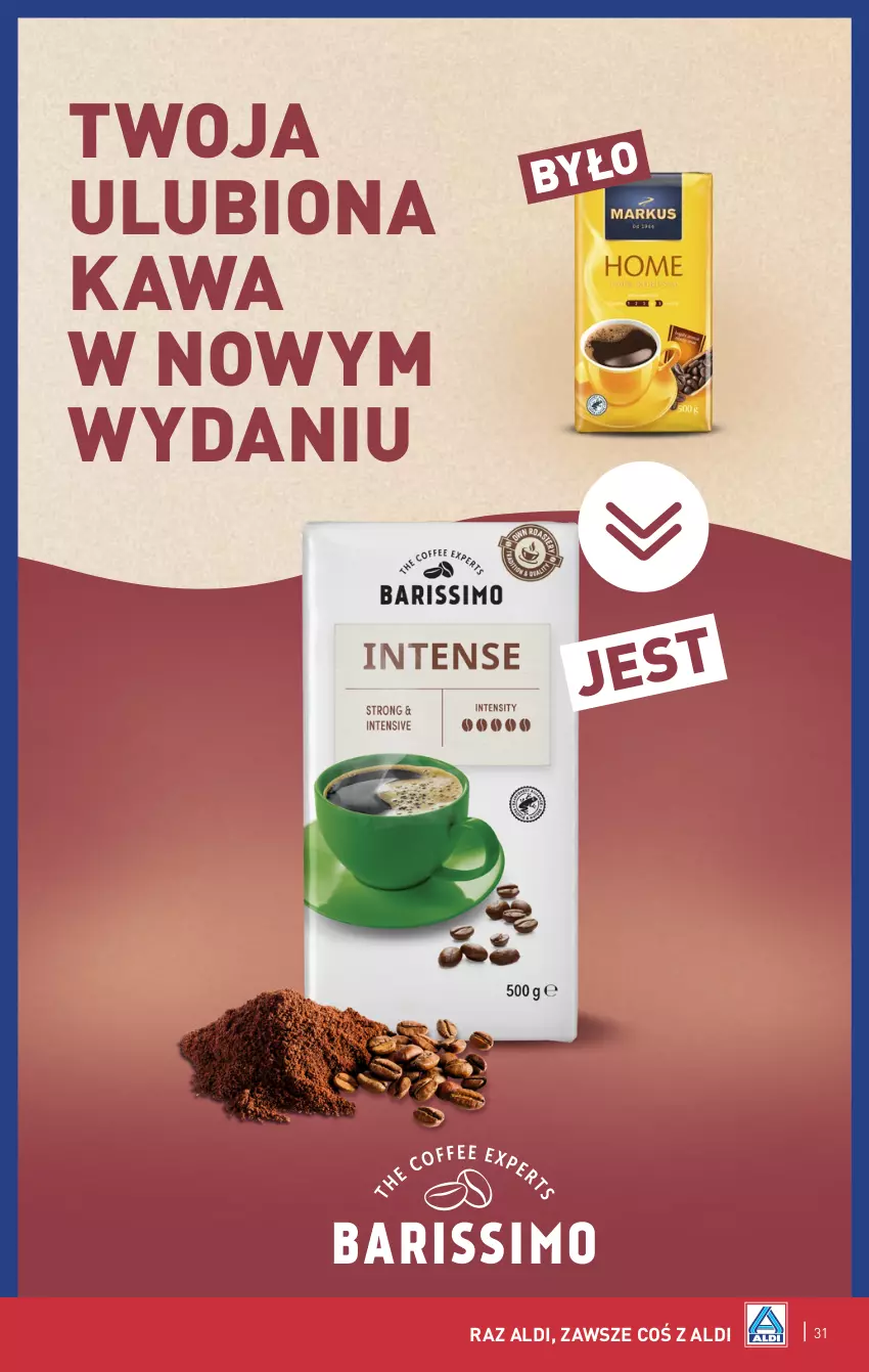 Gazetka promocyjna Aldi - Pełna oferta - ważna 22.04 do 28.04.2024 - strona 31 - produkty: Kawa