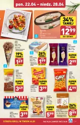 Gazetka promocyjna Aldi - Pełna oferta - Gazetka - ważna od 28.04 do 28.04.2024 - strona 19 - produkty: Lajkonik, Chipsy, Chrupki, Wafle, Lody, Sonko, Lorenz, Grill, Krakersy, Fa