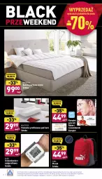 Gazetka promocyjna Aldi - Katalog Moda i Dom - Gazetka - ważna od 27.11 do 27.11.2021 - strona 14 - produkty: Puma, Ciśnieniomierz, Kołdra, Pościel, Plecak, Lack, Poduszka