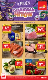 Gazetka promocyjna PoloMarket - Gazetka pomocyjna - Gazetka - ważna od 23.01 do 23.01.2024 - strona 1 - produkty: Kurczak, Filet z piersi kurczaka, Papryka czerwona, Papryka, Schab wieprzowy, Masło, Kiełbasa, Kiełbasa śląska