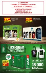 Gazetka promocyjna Biedronka - W tym tygodniu PN - Gazetka - ważna od 23.06 do 23.06.2021 - strona 44 - produkty: Piwa, Piwo, Gry, Gra, Kosz, Fortuna, Szklanka, Lech Premium