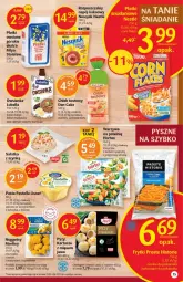 Gazetka promocyjna Delikatesy Centrum - Gazetka DC28 - Gazetka - ważna od 27.07 do 27.07.2022 - strona 15 - produkty: Kurczak, Lubella, Sałatka, Warzywa, Sos, Mus, Nesquik, Bell, Pastella, Daktyle, Płatki owsiane, Sałat, Owsianka, Morliny, Chleb tostowy, Dan Cake, Tuńczyk, Bella, Chleb, Frytki, Kakao, Napój, Szpinak, Lisner, Hortex