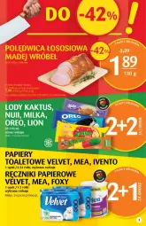 Gazetka promocyjna Delikatesy Centrum - Gazetka DC28 - Gazetka - ważna od 27.07 do 27.07.2022 - strona 3 - produkty: Papier, Velvet, Ręcznik, Rolki, Foxy, Ręczniki papierowe