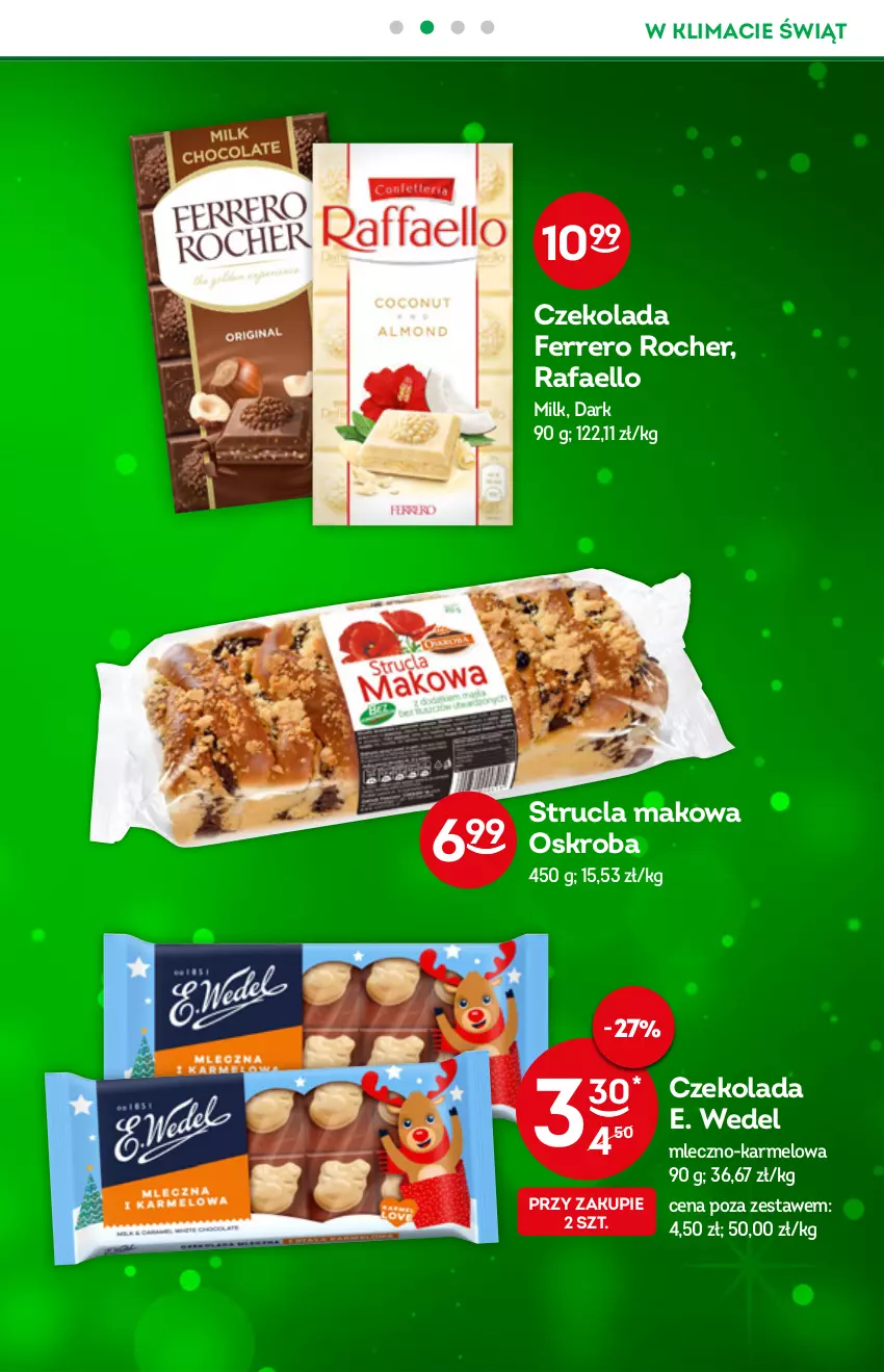 Gazetka promocyjna Żabka - ważna 22.12.2021 do 04.01.2022 - strona 29 - produkty: Czekolada, E. Wedel, Fa, Ferrero, Ferrero Rocher, Strucla