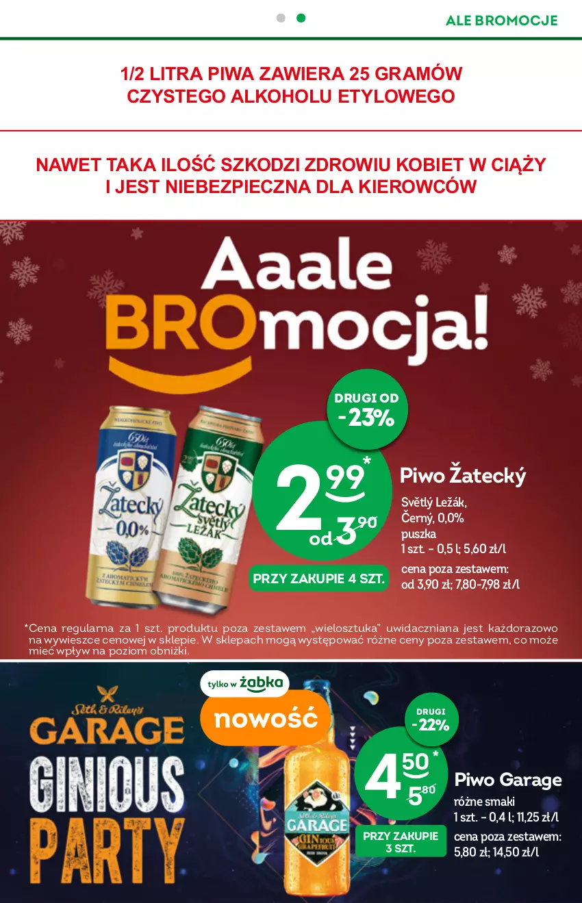 Gazetka promocyjna Żabka - ważna 22.12.2021 do 04.01.2022 - strona 5 - produkty: Gra, Piec, Piwa, Piwo