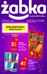 Gazetka promocyjna Żabka - Gazetka - ważna od 04.01 do 04.01.2022 - strona 1 - produkty: Ciastka, Napój energetyczny, Red Bull, Napój