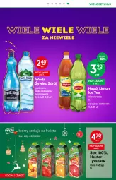Gazetka promocyjna Żabka - Gazetka - ważna od 04.01 do 04.01.2022 - strona 11 - produkty: Sok, Ice tea, Lipton, Tymbark, Woda, Napój, Nektar