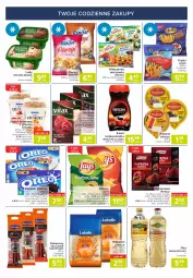 Gazetka promocyjna Carrefour - Gazetka Express - Gazetka - ważna od 15.03 do 15.03.2021 - strona 2 - produkty: Lubella, Pierogi, Makaron, Ciastka, Nescafé, Prymat, Kawa rozpuszczalna, Gra, Bell, Jogurt, Pasztet, Chipsy, Kawa, Kosz, Lody, Tarczyński, Vitax, Zielona Budka, Bakoma, Renifer, Bella, Kabanos, Frytki, Herbata, Olej, Oreo, Mieszanka warzyw, Grejpfrut, Hortex