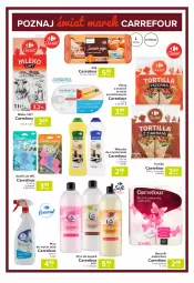 Gazetka promocyjna Carrefour - Gazetka Express - Gazetka - ważna od 15.03 do 15.03.2021 - strona 4 - produkty: Płyn do kąpieli, Sos, Papier, Jaja, Tortilla, Mleczko, Ręcznik, Rolki, Płyn do mycia, Mleko