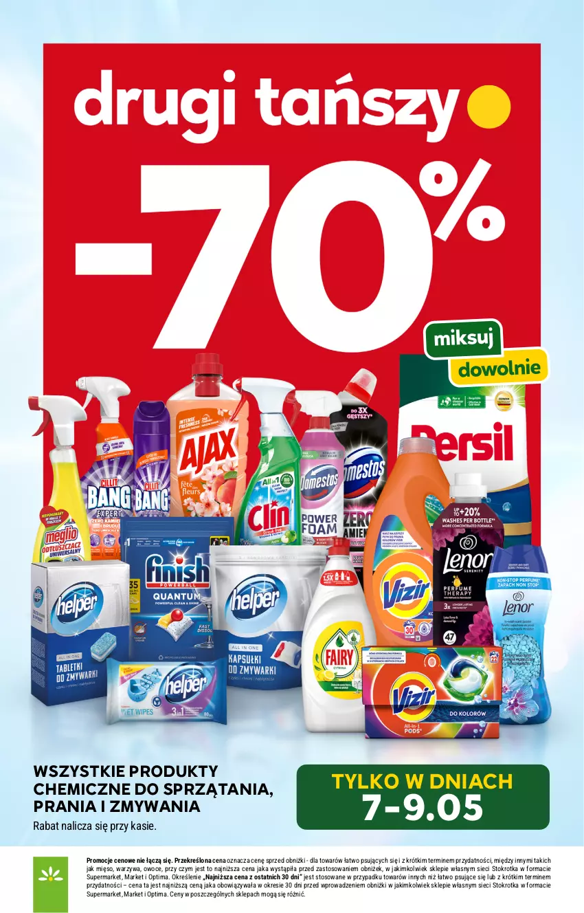 Gazetka promocyjna Stokrotka - Supermarket - ważna 07.05 do 13.05.2026 - strona 2 - produkty: Mięso, Optima, Owoce, Warzywa