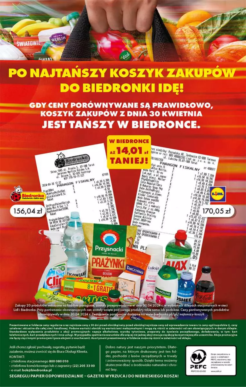 Gazetka promocyjna Biedronka - od Czwartku - ważna 09.05 do 15.05.2024 - strona 56 - produkty: Fa, Gra, Kosz, Papier, Por, Rama, Ser, Telefon