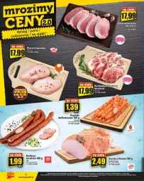 Gazetka promocyjna Topaz - Gazetka - Gazetka - ważna od 02.08 do 02.08.2023 - strona 4 - produkty: Kurczak, Top, Sok, Koc, Sokołów, Parówki, Karkówka wieprzowa, Szynka, Mąka, Kiełbasa