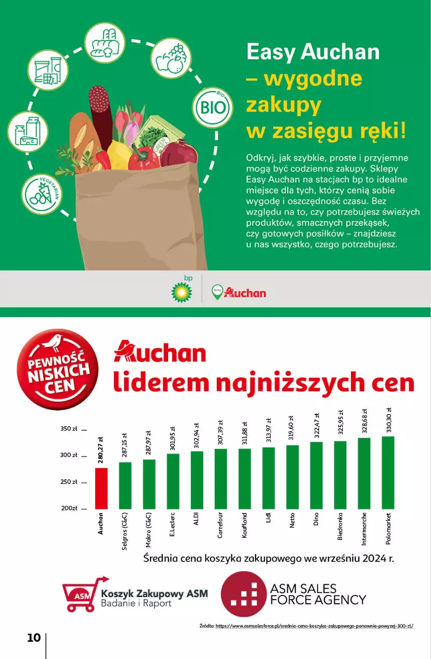 Gazetka promocyjna Auchan - Pewność Niskich Cen Hipermarket - ważna 21.11 do 27.11.2024 - strona 12 - produkty: Kosz, Por