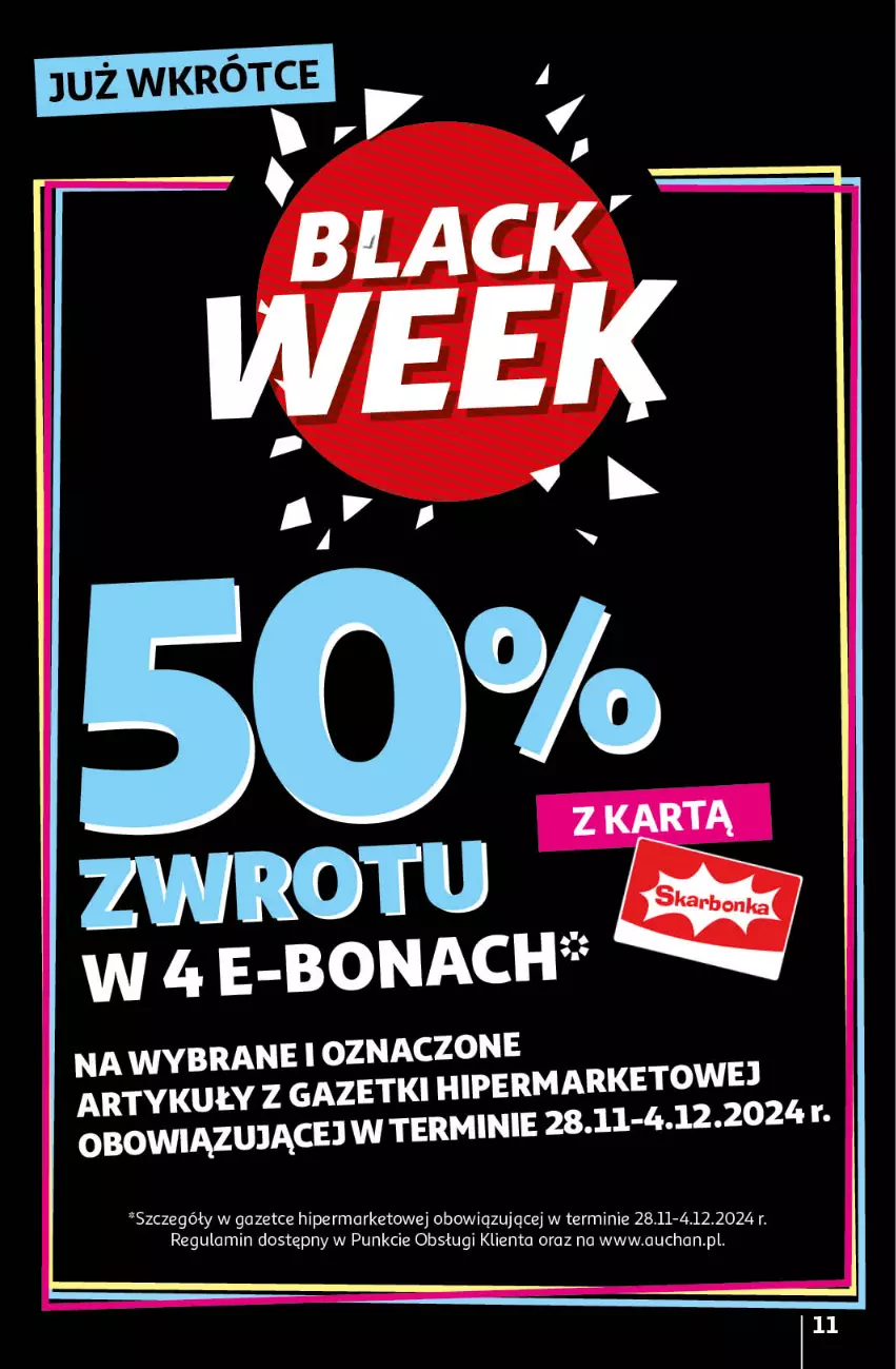 Gazetka promocyjna Auchan - Pewność Niskich Cen Hipermarket - ważna 21.11 do 27.11.2024 - strona 13