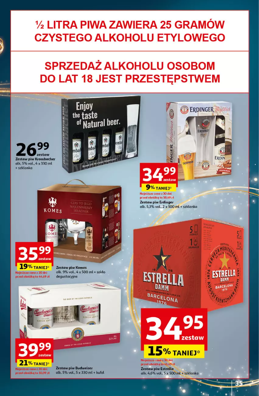 Gazetka promocyjna Auchan - Pewność Niskich Cen Hipermarket - ważna 21.11 do 27.11.2024 - strona 37 - produkty: Por, Ser, Szklanka