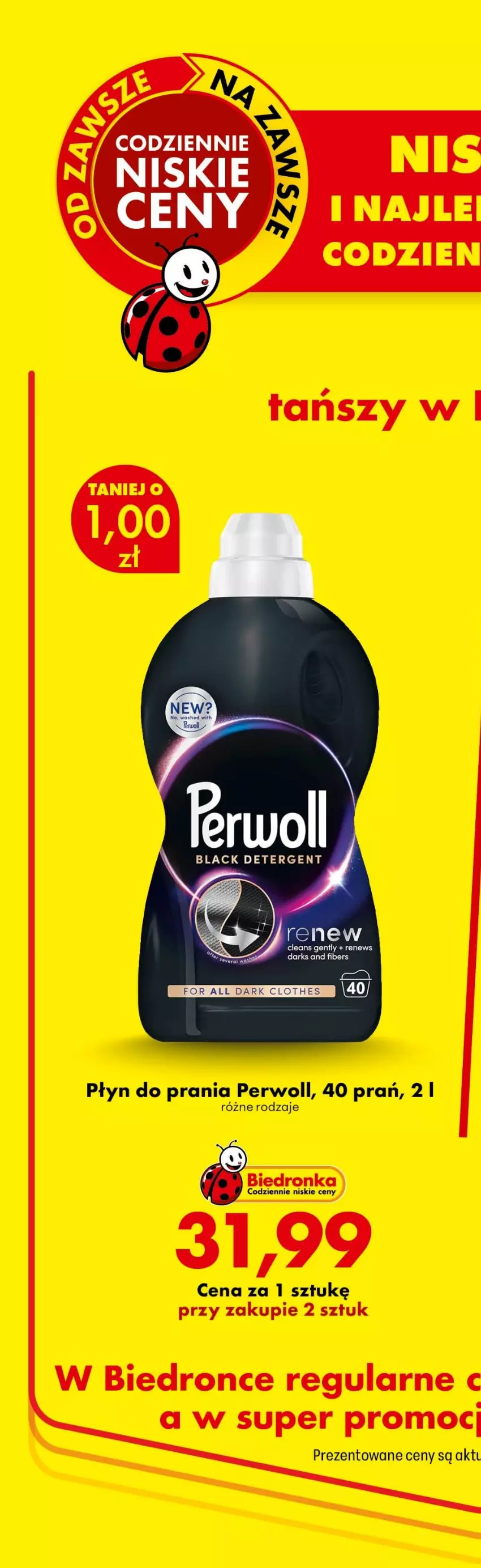 Gazetka promocyjna Biedronka - Od Poniedziałku - ważna 05.10 do 07.10.2026 - strona 105 - produkty: Perwoll, Płyn do prania
