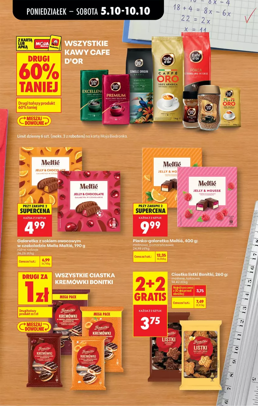 Gazetka promocyjna Biedronka - Od Poniedziałku - ważna 05.10 do 07.10.2026 - strona 20 - produkty: Bonitki, Ciastka, Gala, Galaretka, Kakao, Sok