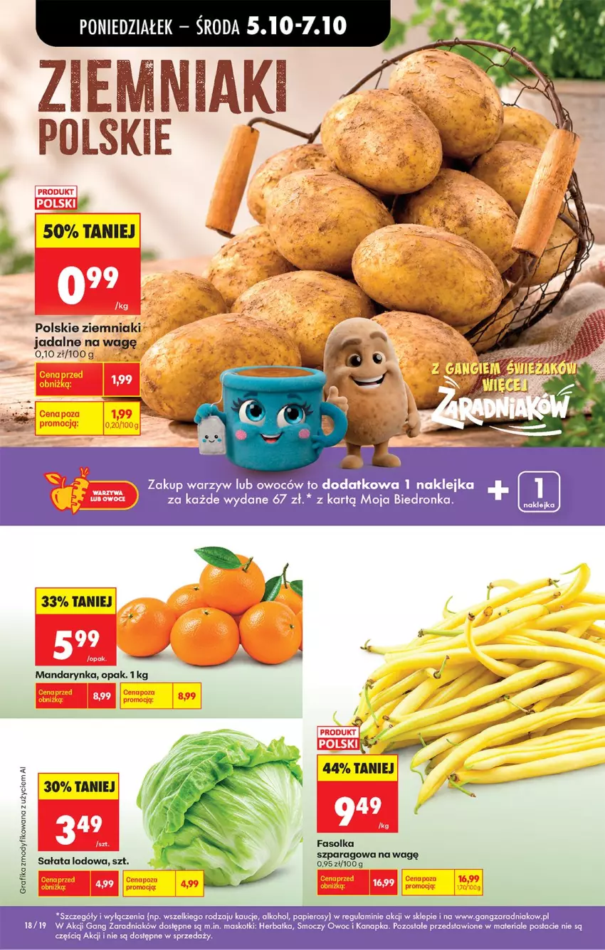 Gazetka promocyjna Biedronka - Od Poniedziałku - ważna 05.10 do 07.10.2026 - strona 23 - produkty: Fa, Gra, Grafika, Klej, Papier, Ziemniaki