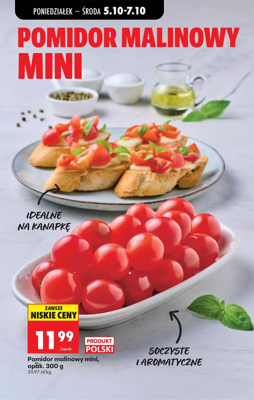 Gazetka promocyjna Biedronka - Od Poniedziałku - ważna 05.10 do 07.10.2026 - strona 27 - produkty: Pomidor malinowy