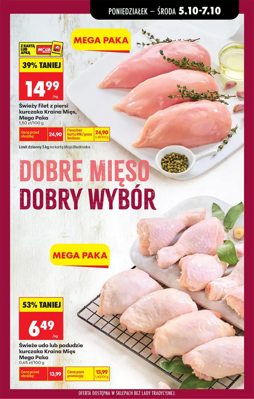 Gazetka promocyjna Biedronka - Od Poniedziałku - ważna 05.10 do 07.10.2026 - strona 30 - produkty: Kurczak
