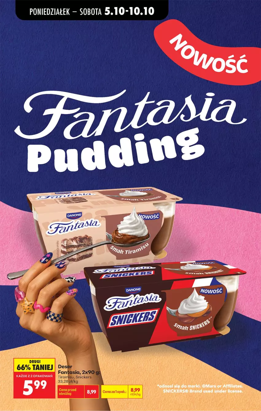 Gazetka promocyjna Biedronka - Od Poniedziałku - ważna 05.10 do 07.10.2026 - strona 63 - produkty: Snickers
