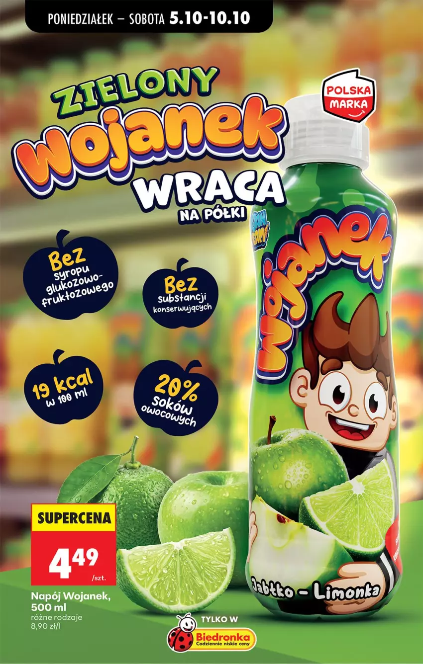 Gazetka promocyjna Biedronka - Od Poniedziałku - ważna 05.10 do 07.10.2026 - strona 68 - produkty: Napój
