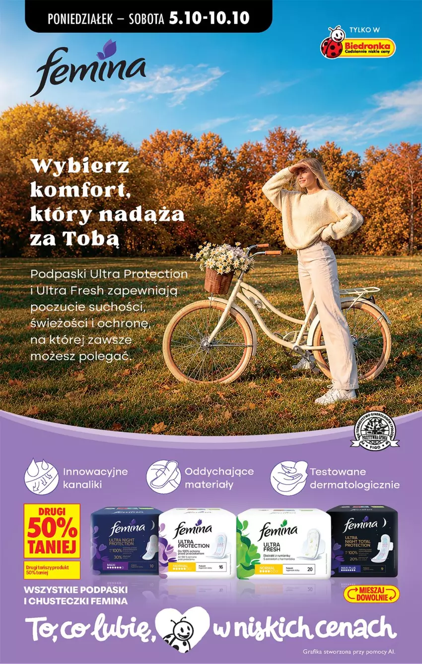 Gazetka promocyjna Biedronka - Od Poniedziałku - ważna 05.10 do 07.10.2026 - strona 86 - produkty: Chusteczki, Gra, Grafika, Koc, Podpaski, Razer