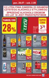 Gazetka promocyjna Aldi - Pełna oferta - Gazetka - ważna od 02.08 do 02.08.2025 - strona 17 - produkty: Piwa, Piwo, Gra, Kasztelan, Coca-Cola, Tyskie, Warka, Lack, Napój, Lech Premium