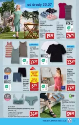Gazetka promocyjna Aldi - Pełna oferta - Gazetka - ważna od 02.08 do 02.08.2025 - strona 27 - produkty: Klapki, Top, Majtki, Biustonosz, Sandał, T-shirt, Wełna, Moda, Sukienka, Piżama, Fa