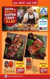 Gazetka promocyjna Aldi - Pełna oferta - Gazetka - ważna od 02.08 do 02.08.2025 - strona 8 - produkty: Karkówka wieprzowa, Boczek, Boczek wieprzowy