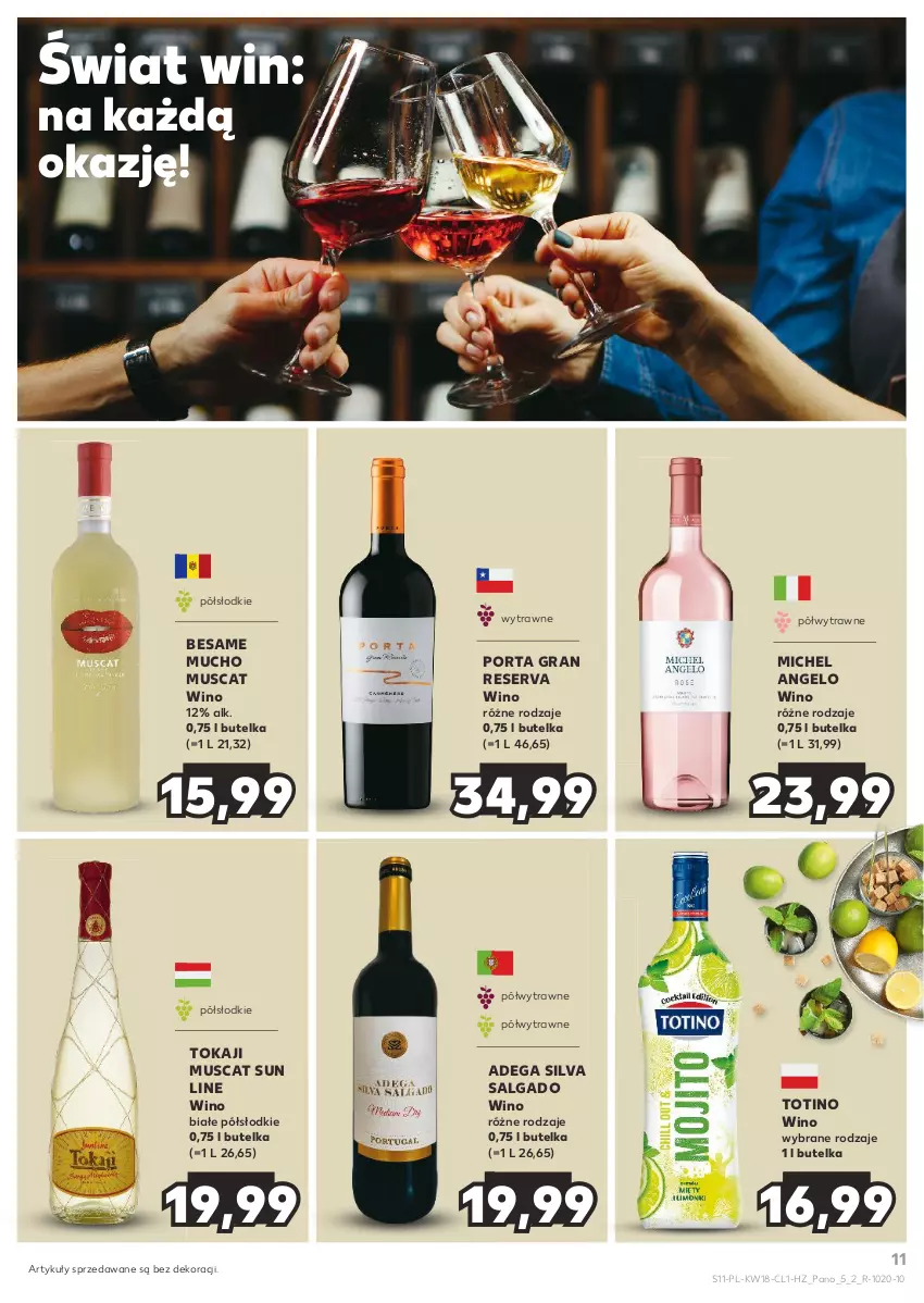 Gazetka promocyjna Kaufland - Barek Kauflandu - ważna 02.05 do 15.05.2024 - strona 11 - produkty: Dega, Gra, LG, Mus, Por, Ser, Tokaji, Wino, Wino białe