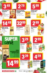 Gazetka promocyjna Spar - EuroSpar - Gazetka - ważna od 08.12 do 08.12.2021 - strona 12 - produkty: Sok, Lajkonik, Mus, Kawa ziarnista, Chipsy, Dallmayr, Kawa mielona, Kawa, Coca-Cola, Chrupki, Fortuna, Sok jabłkowy, Lipton, Napój gazowany, Tymbark, Lorenz, Mocca Fix Gold, Kubuś, Precelki, Woseba, Herbata, Napój