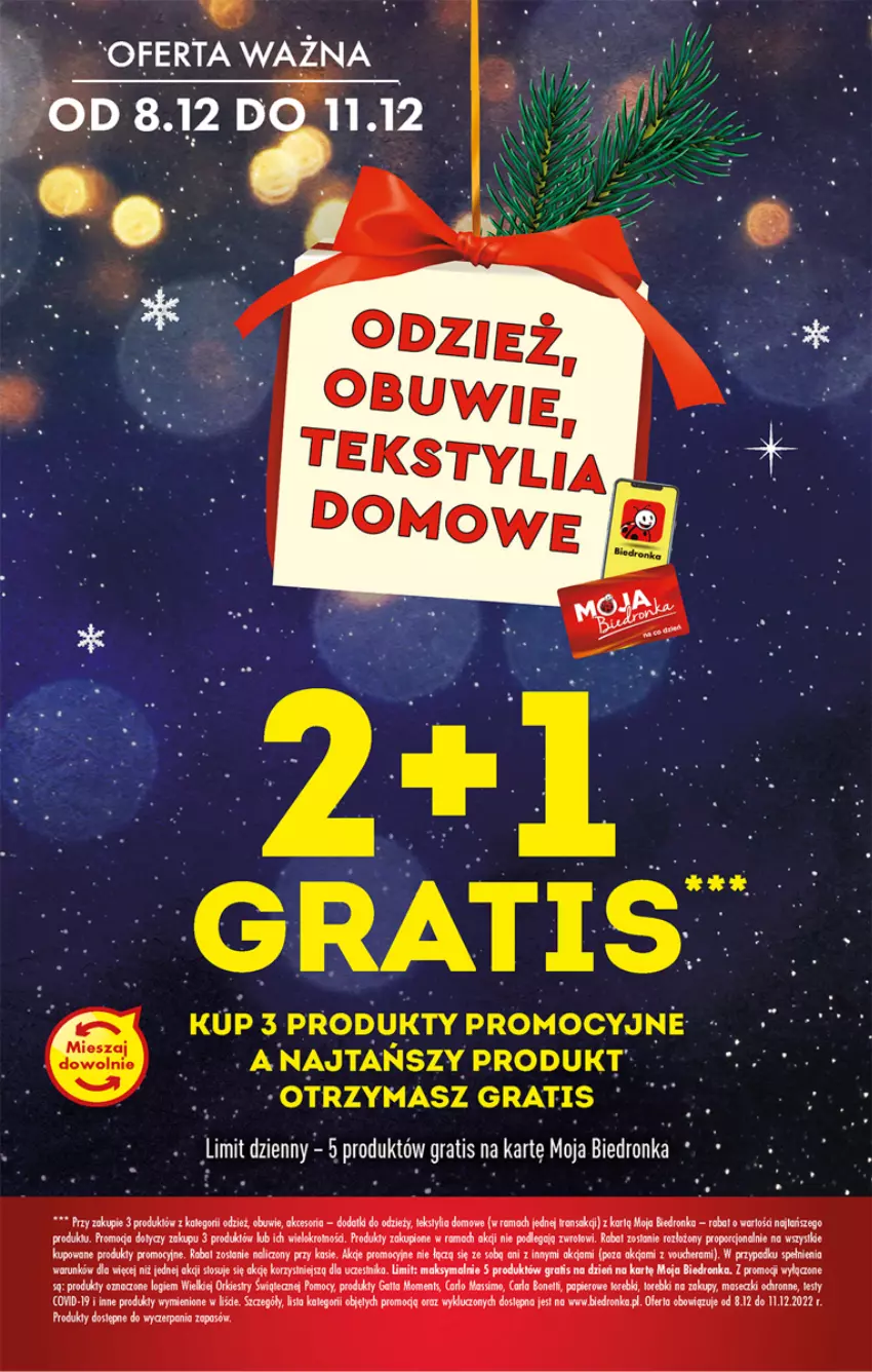 Gazetka promocyjna Biedronka - Gazetka - Biedronka.pl - ważna 08.12 do 14.12.2022 - strona 58 - produkty: Gra, Isla, Obuwie, Por, Rama