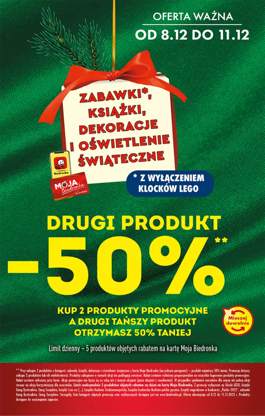 Gazetka promocyjna Biedronka - Gazetka - Biedronka.pl - ważna 08.12 do 14.12.2022 - strona 59 - produkty: Fa, LEGO, Por, Rama