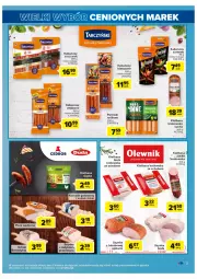 Gazetka promocyjna Carrefour - Gazetka Wielki wybór cenionych marek - Gazetka - ważna od 10.06 do 10.06.2023 - strona 3 - produkty: Kiełbasa krakowska, Parówki, Szynka, Tarczyński, Kiełbasa biała, Kabanos, Kiełbasa, Olewnik