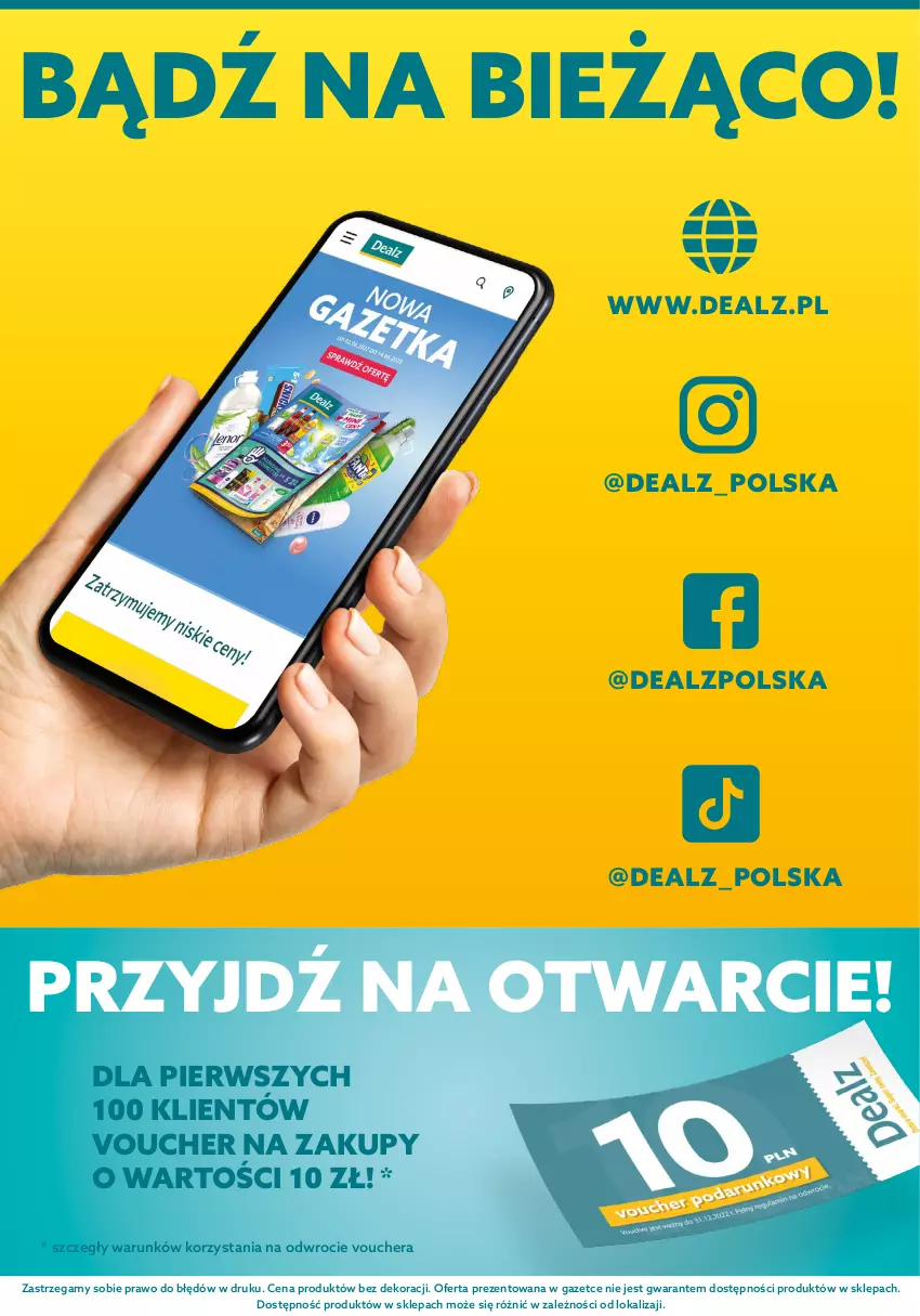 Gazetka promocyjna Dealz - WIELKIE OTWARCIE 15.09.2022 🥳Lubin, Cuprum Park - ważna 15.09 do 29.09.2022 - strona 16