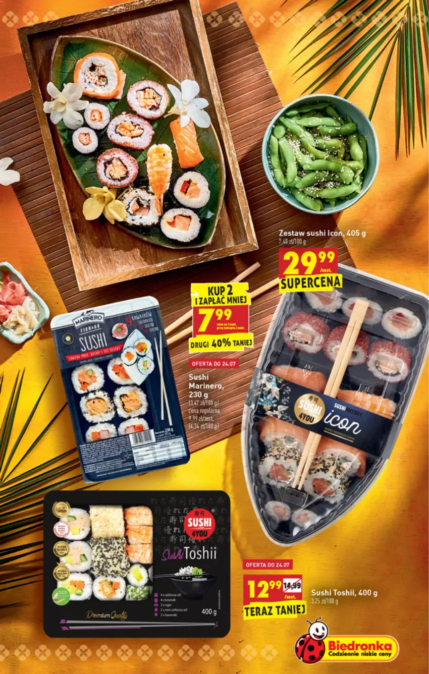 Gazetka promocyjna Biedronka - W tym tygodniu - ważna 22.07 do 28.07.2021 - strona 41 - produkty: AEG, Sushi