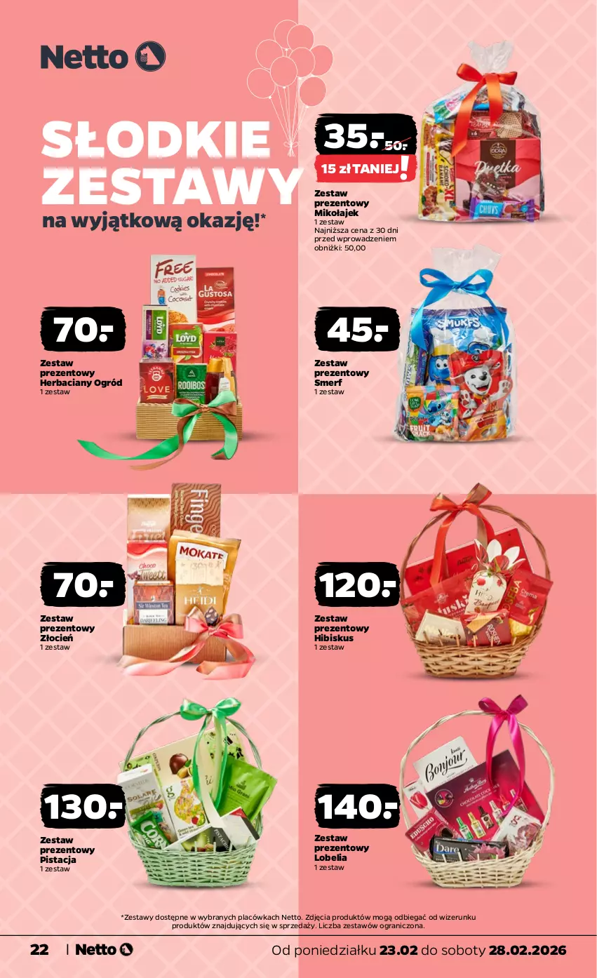 Gazetka promocyjna Netto - Od Poniedziałku - ważna 23.02 do 28.02.2026 - strona 22 - produkty: Cień, Gra, Hibiskus, Ogród, Zestaw prezentowy