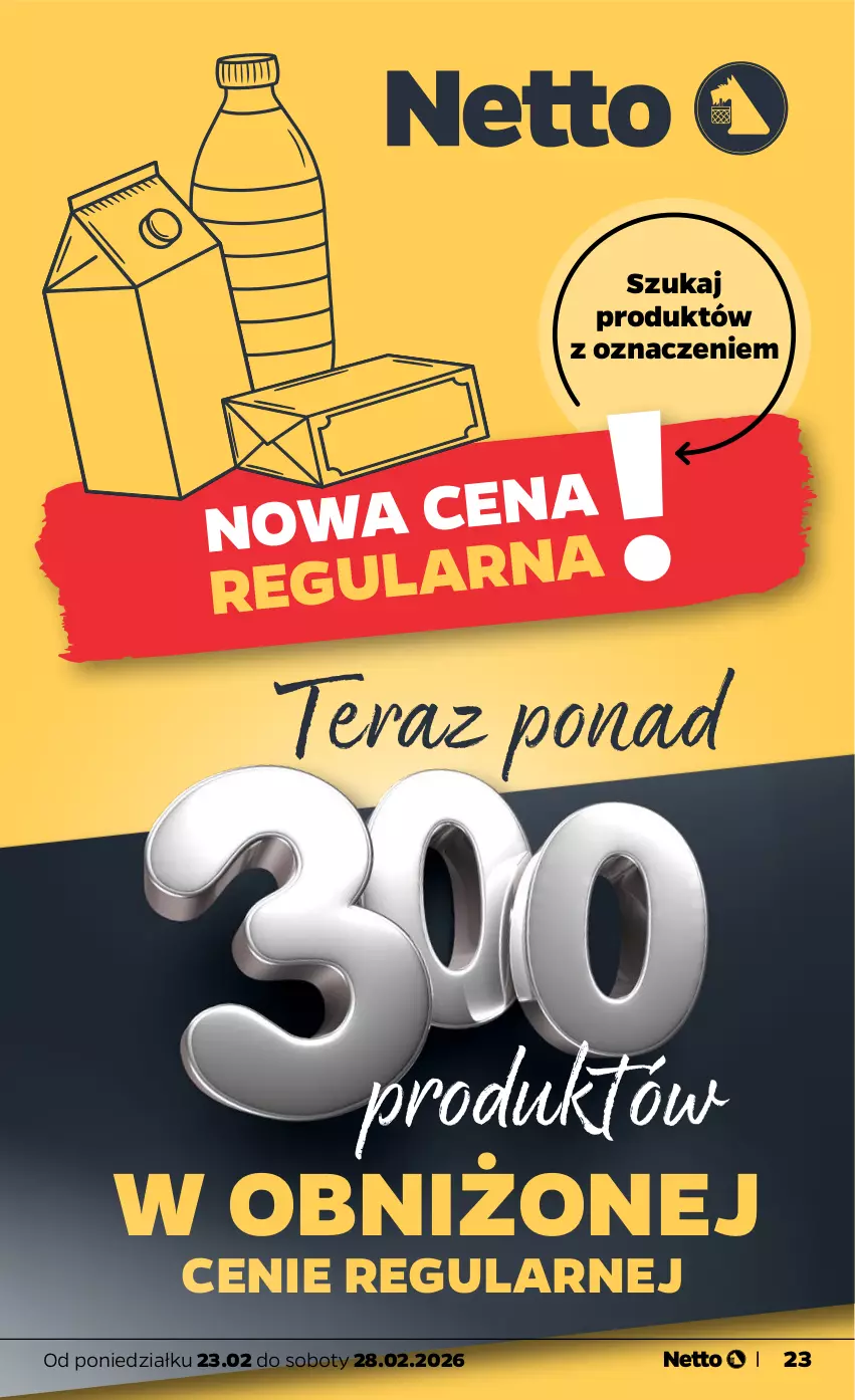 Gazetka promocyjna Netto - Od Poniedziałku - ważna 23.02 do 28.02.2026 - strona 23 - produkty: Tera