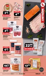 Gazetka promocyjna Netto - Od Poniedziałku - Gazetka - ważna od 28.02 do 28.02.2026 - strona 11 - produkty: Kurczak, Salami, Pasztet, Stół, Szynka, Boczek, Kiełbasa, Kiełbasa śląska