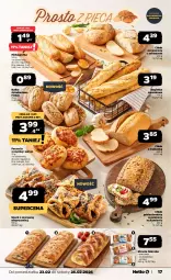 Gazetka promocyjna Netto - Od Poniedziałku - Gazetka - ważna od 28.02 do 28.02.2026 - strona 17 - produkty: Strucla, Ser, Focaccia, Chleb wieloziarnisty, Bagietka, Półbagietka, Bagietka czosnkowa, Danio, Chleb, Bułka