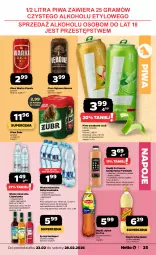 Gazetka promocyjna Netto - Od Poniedziałku - Gazetka - ważna od 28.02 do 28.02.2026 - strona 25 - produkty: Piwa, Piwo, Nałęczowianka, Por, Gra, Ice tea, Napoje, Warka, Schweppes, Lipton, Tymbark, Syrop, Aronia, Woda mineralna, Woda, Napój, Cisowianka, Herbapol