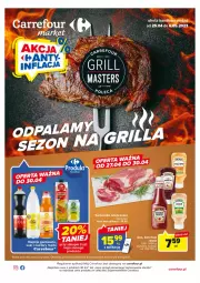 Gazetka promocyjna Carrefour - Gazetka Market - Gazetka - ważna od 06.05 do 06.05.2023 - strona 1 - produkty: Ketchup, Sos, Sok, Karkówka wieprzowa, Napoje, Heinz, Nektar