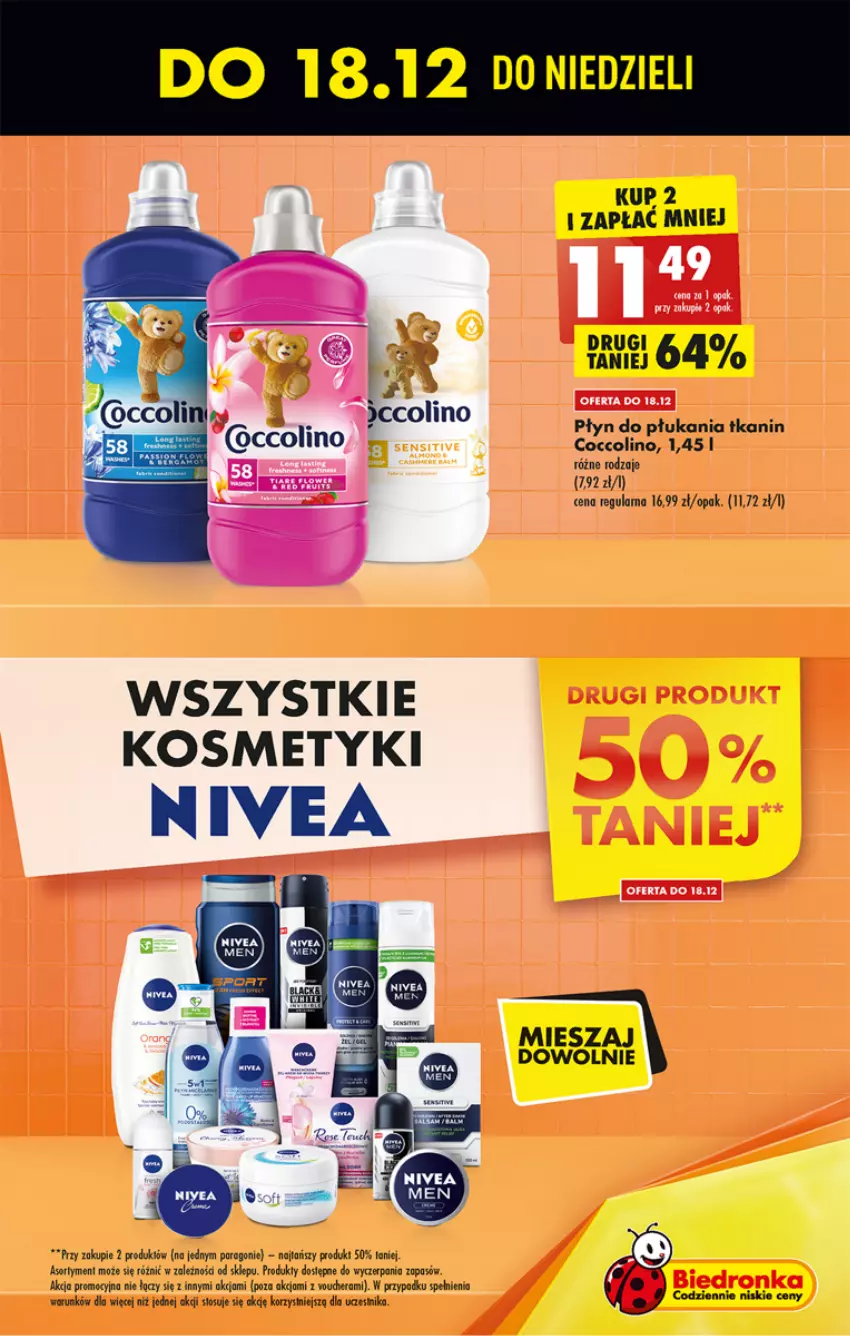 Gazetka promocyjna Biedronka - Gazetka - Biedronka.pl - ważna 15.12 do 21.12.2022 - strona 15 - produkty: Coccolino, Ser