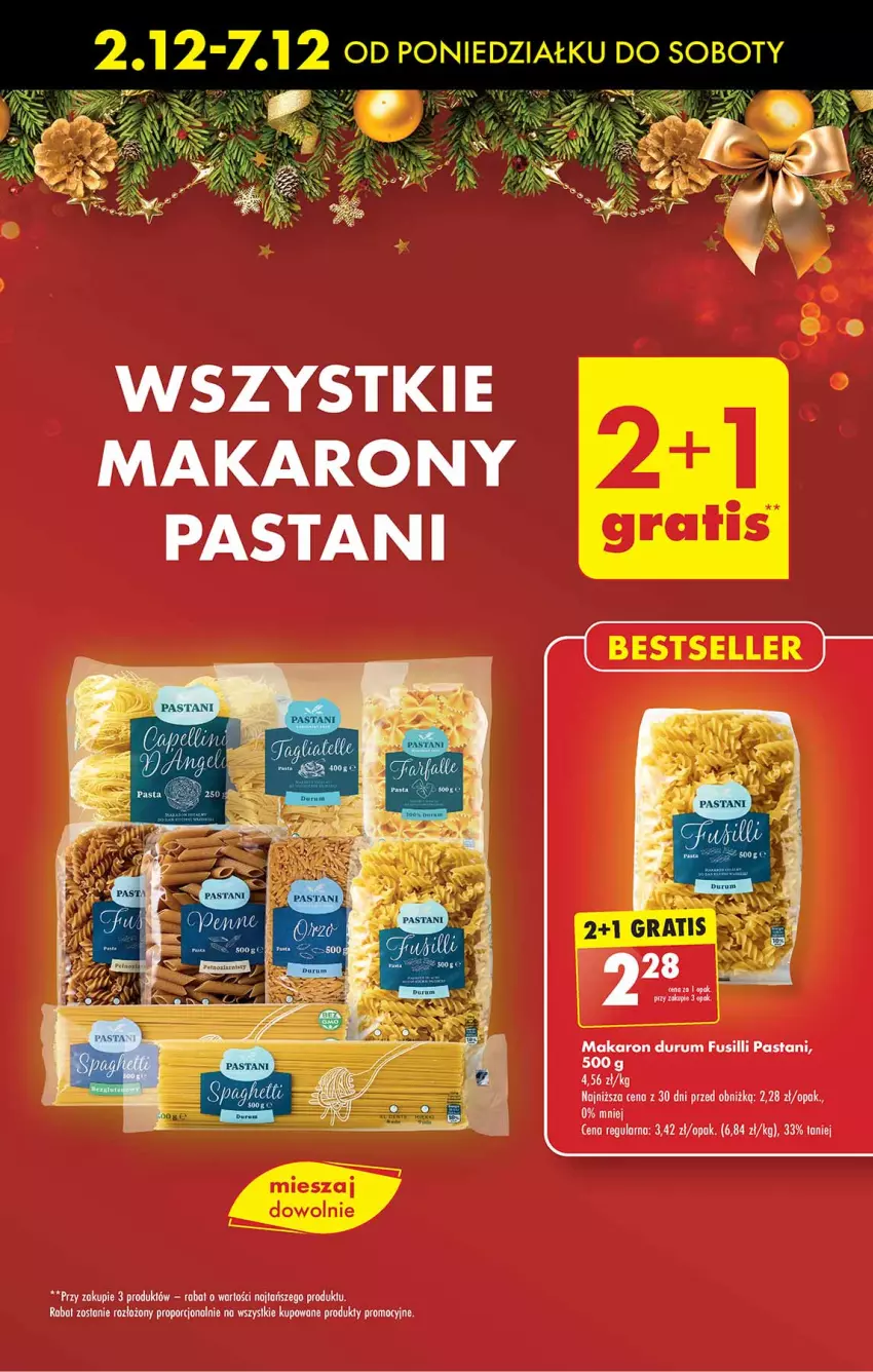 Gazetka promocyjna Biedronka - Od Poniedziałku - ważna 02.12 do 07.12.2024 - strona 11 - produkty: Gra, Makaron, Por, Rum