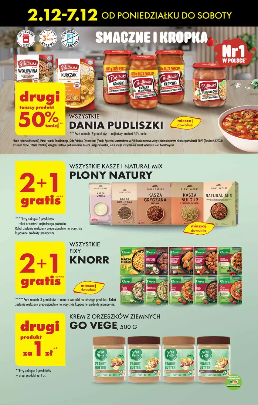 Gazetka promocyjna Biedronka - Od Poniedziałku - ważna 02.12 do 07.12.2024 - strona 43 - produkty: Gry, Heinz, Kasza, Kasza gryczana, Knorr, Kurczak, LG, Por, Top, Wołowina