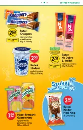 Gazetka promocyjna Żabka - Gazetka - ważna od 22.06 do 22.06.2021 - strona 39 - produkty: Orzeszki, O nas, Tymbark, Baton, Knoppers, Kubek, E. Wedel, Orzeszki ziemne, Mango, Napój, Kinder, Kokos